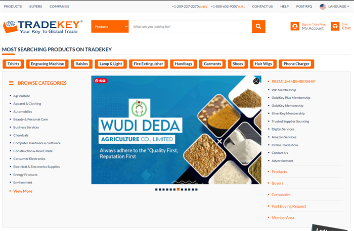Tradekey - 南亞最大的B2B平臺
